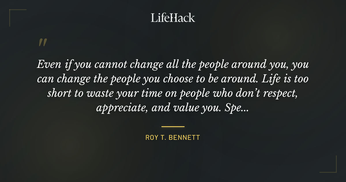 Quote by Roy T. Bennett