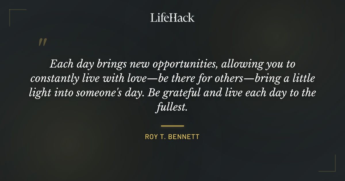 Quote by Roy T. Bennett