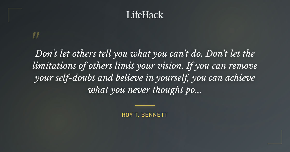 Quote by Roy T. Bennett