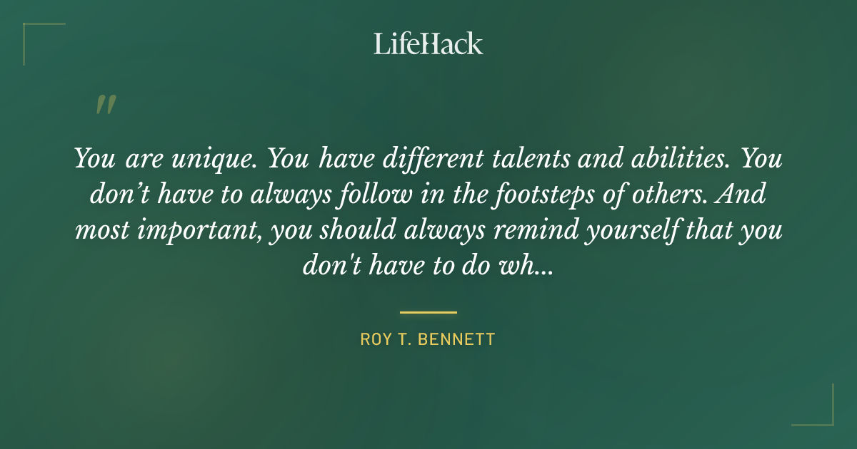 Quote by Roy T. Bennett
