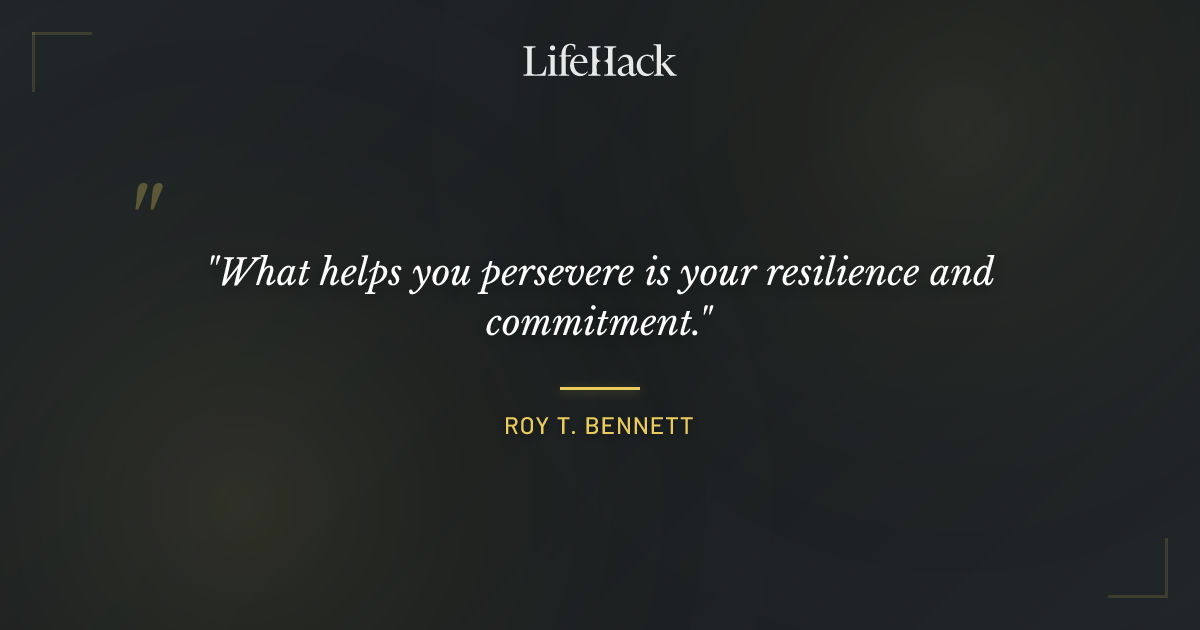 Quote by Roy T. Bennett