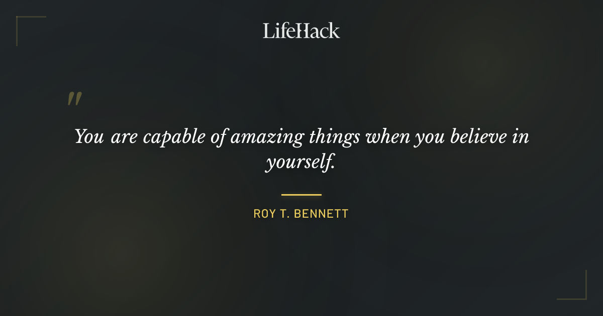 Quote by Roy T. Bennett