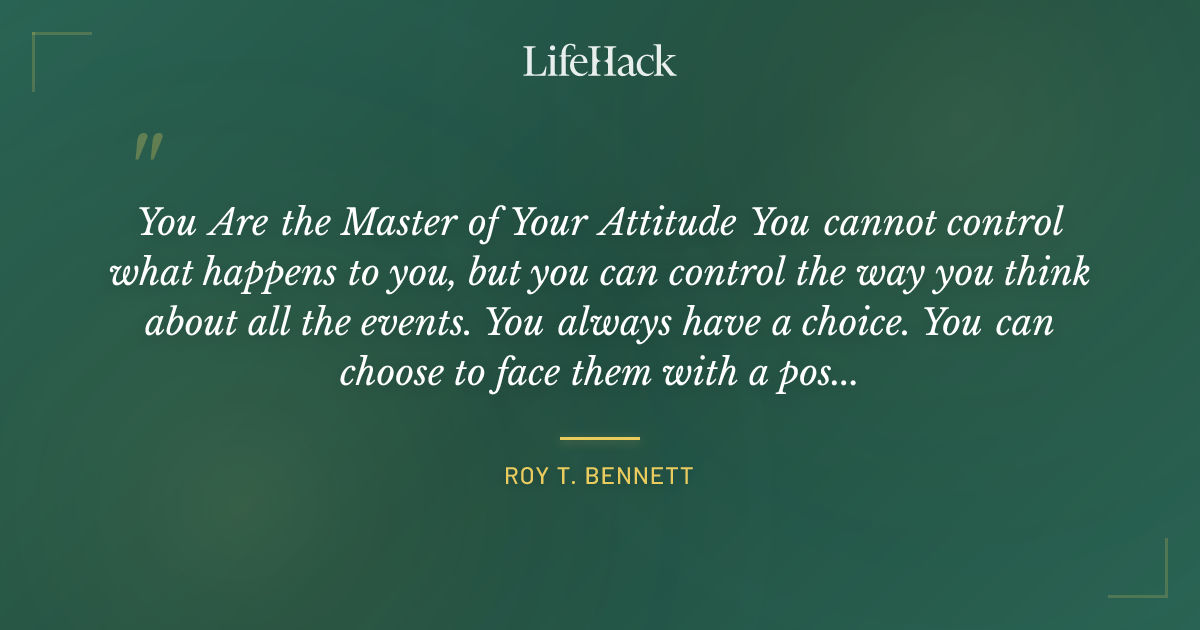 Quote by Roy T. Bennett