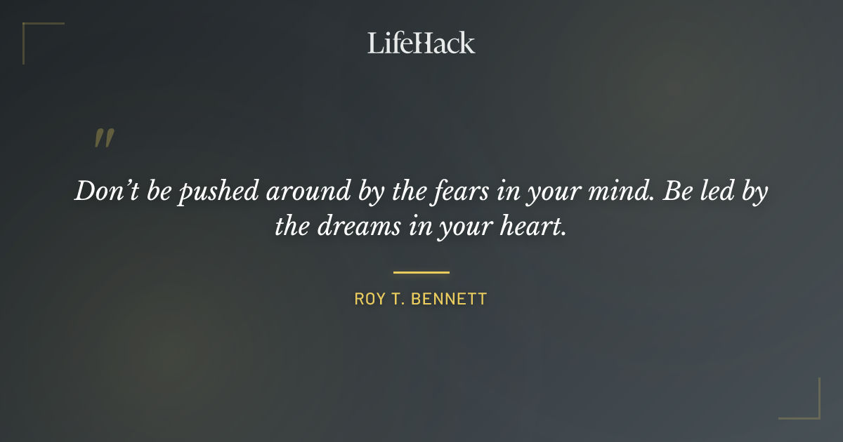 Quote by Roy T. Bennett