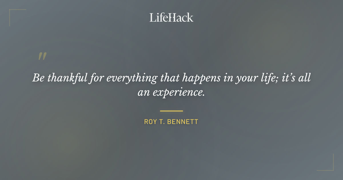 Quote by Roy T. Bennett