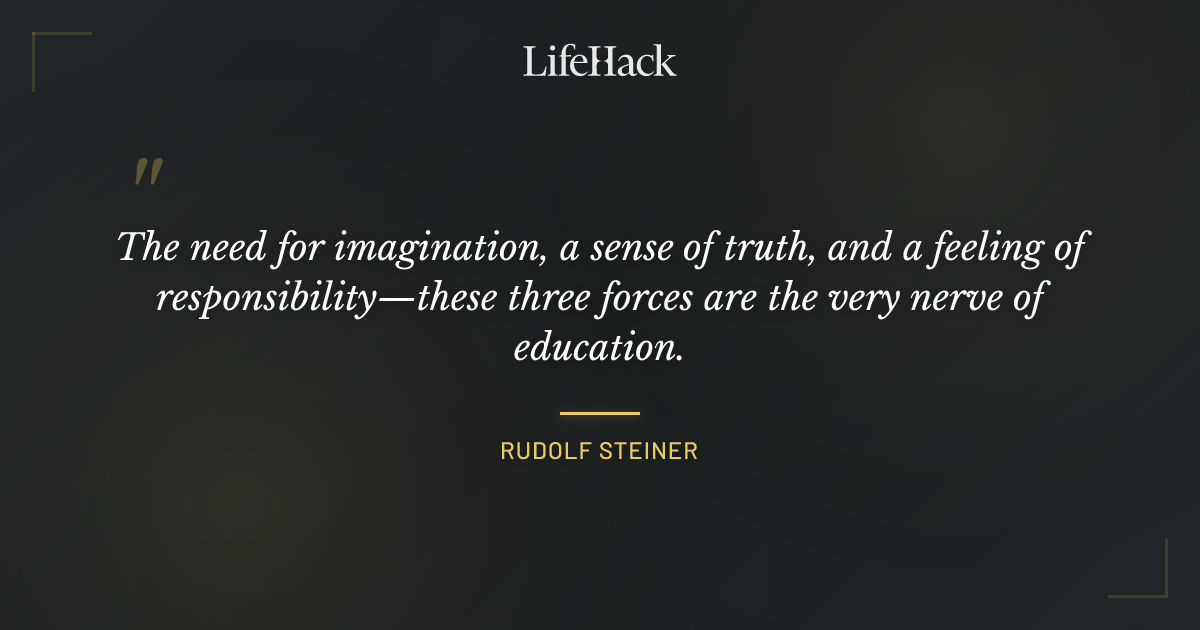 Quote by Rudolf Steiner