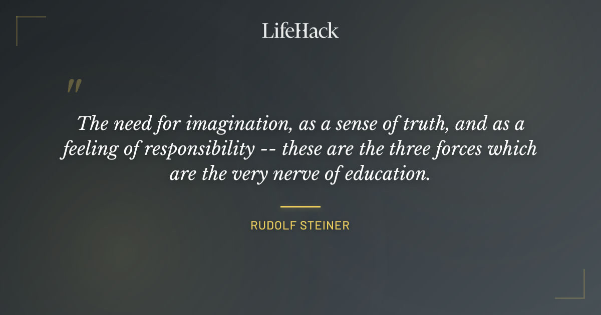 Quote by Rudolf Steiner