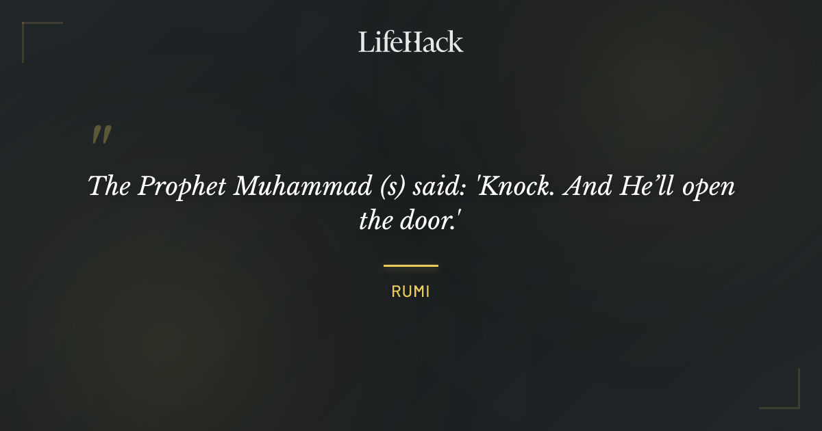 Quote by Rumi