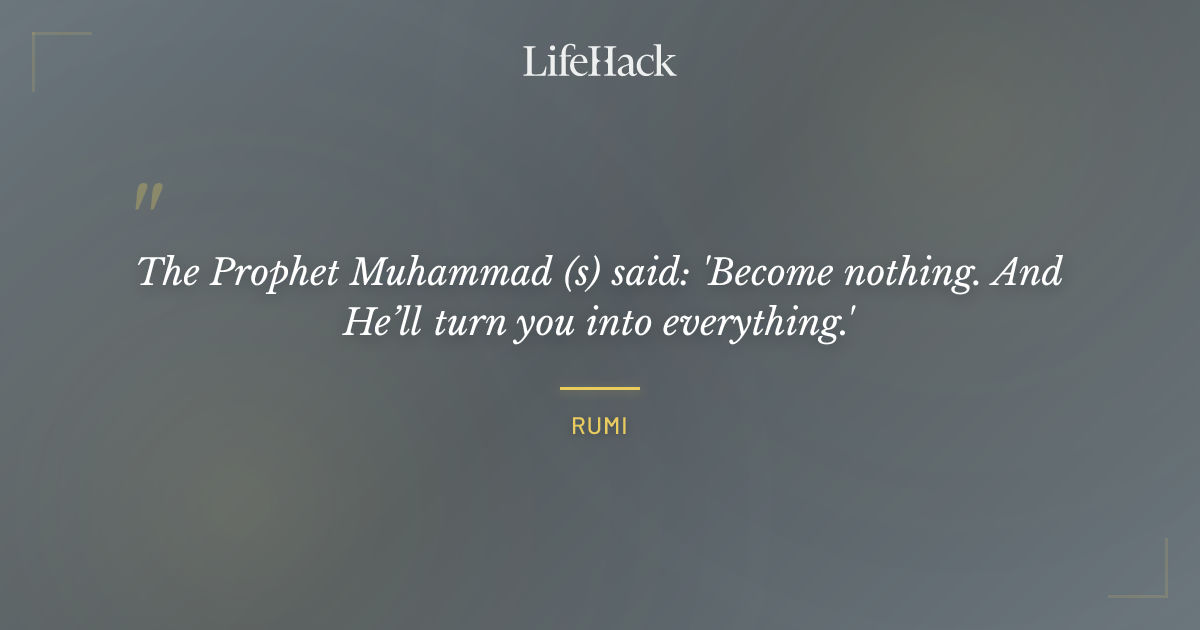 Quote by Rumi