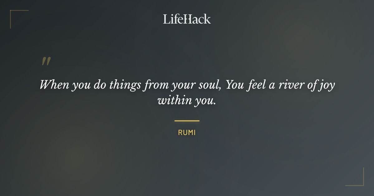 Quote by Rumi