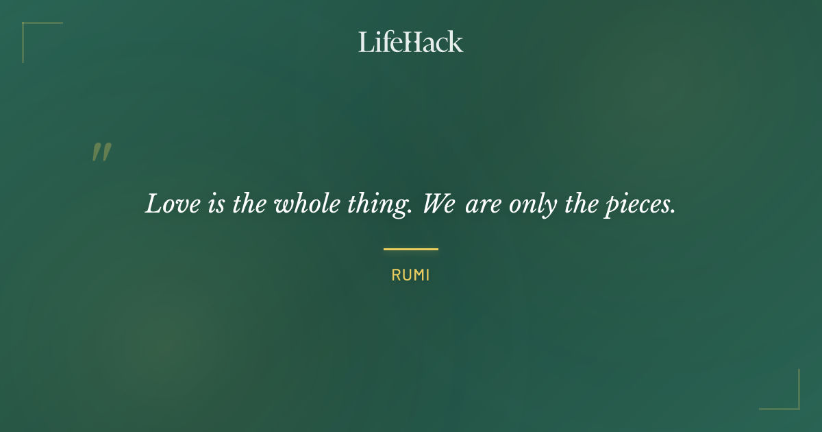Quote by Rumi
