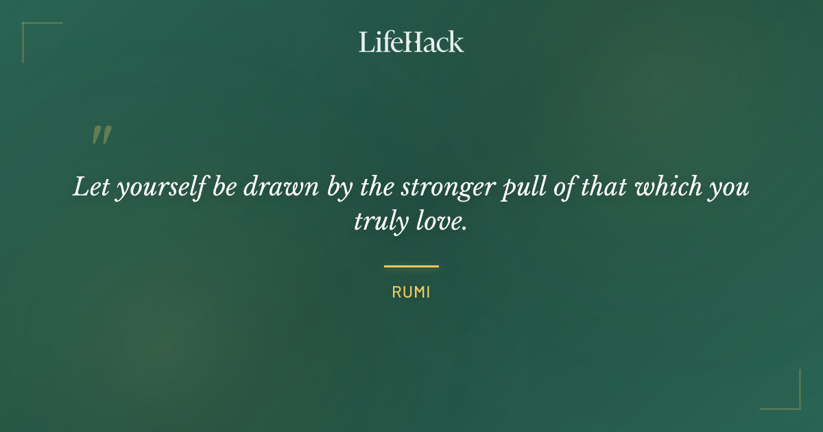Quote by Rumi