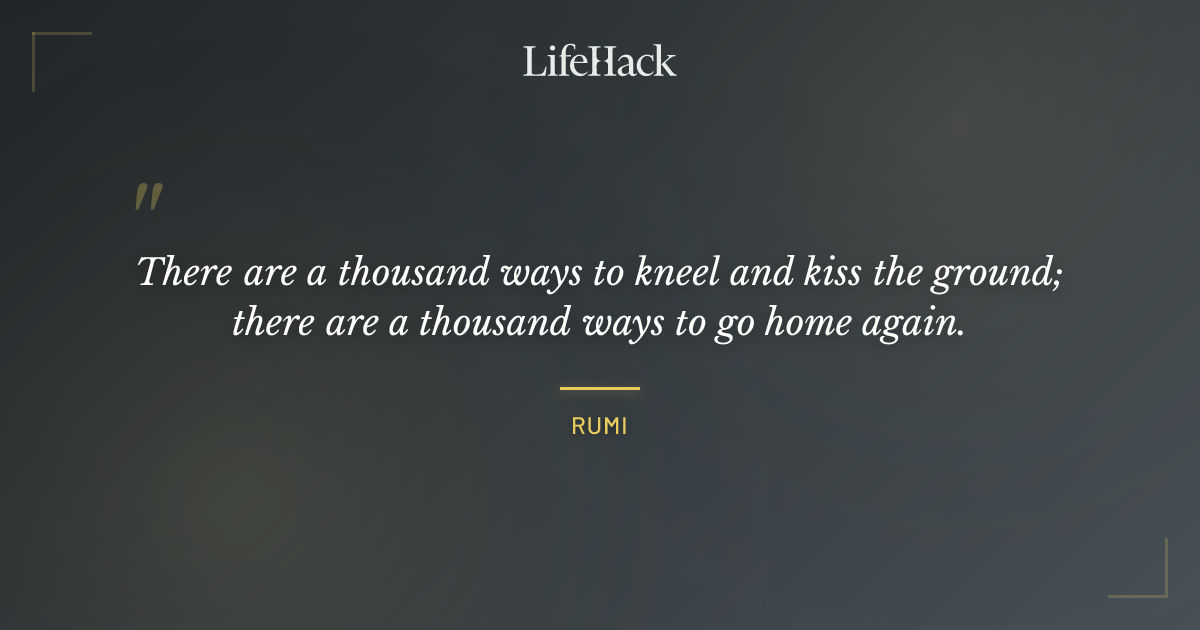 Quote by Rumi