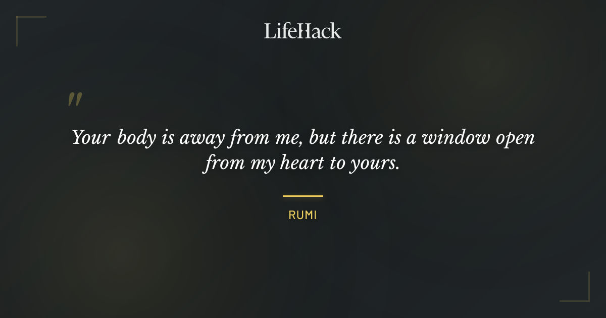 Quote by Rumi