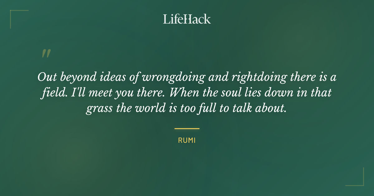 Quote by Rumi
