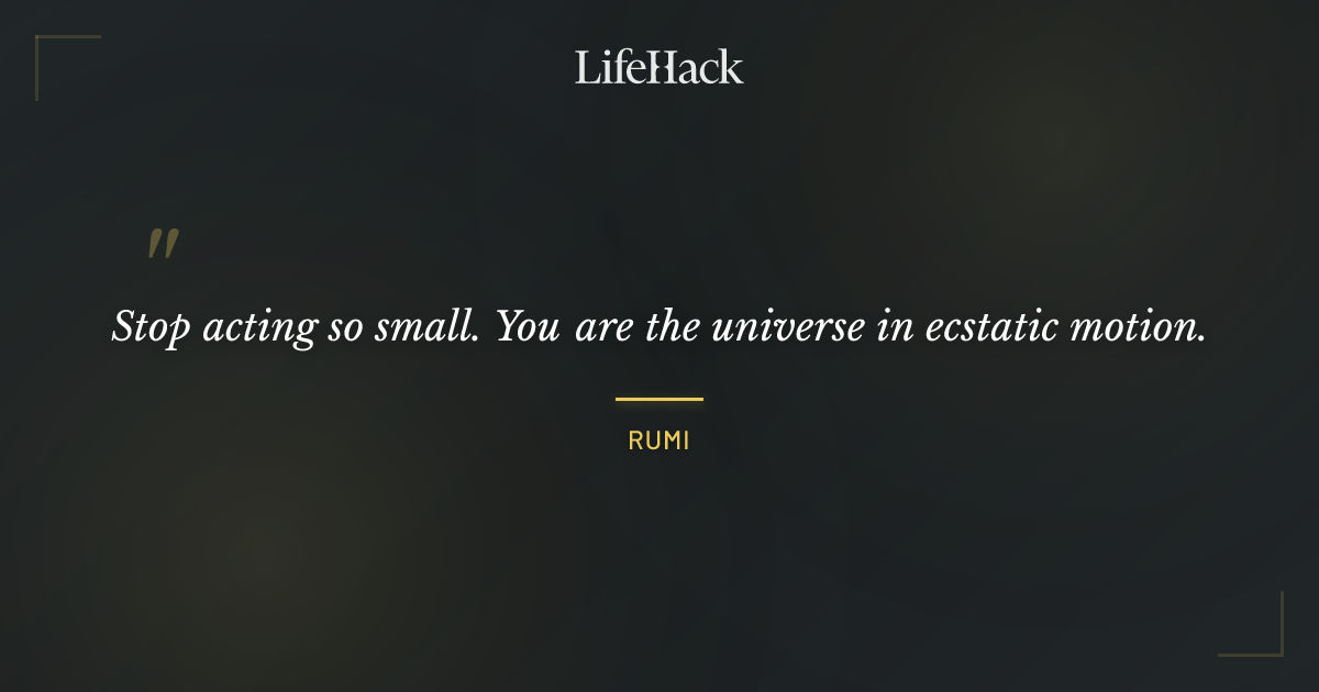 Quote by Rumi