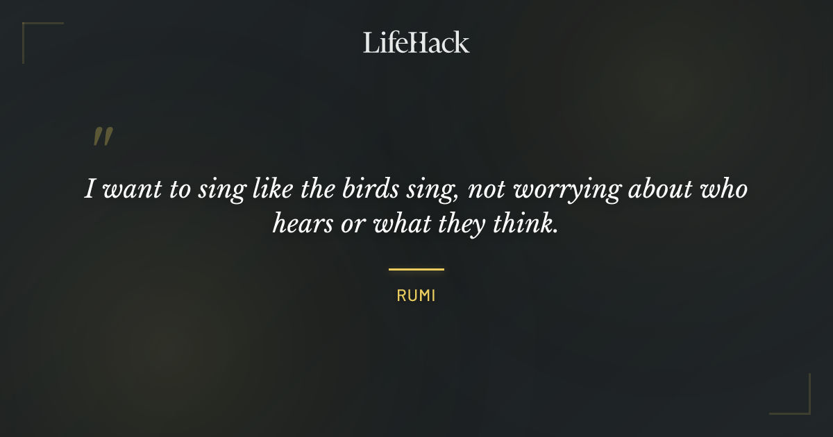 Quote by Rumi