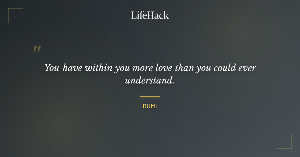 Quote by Rumi