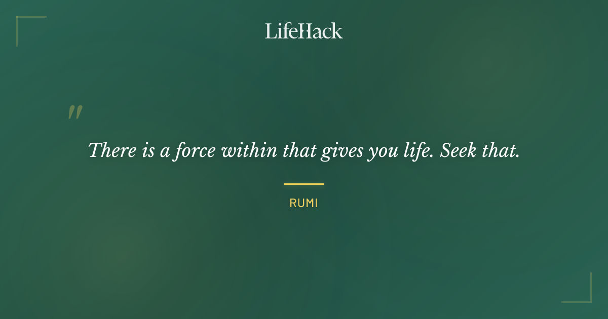 Quote by Rumi
