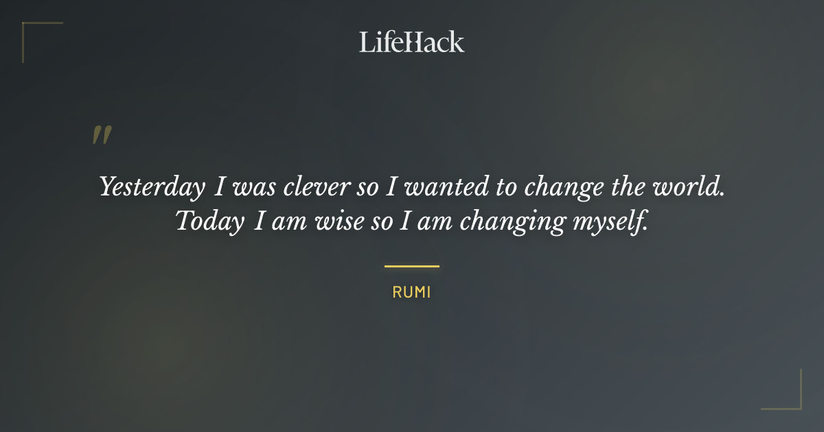 Quote by Rumi