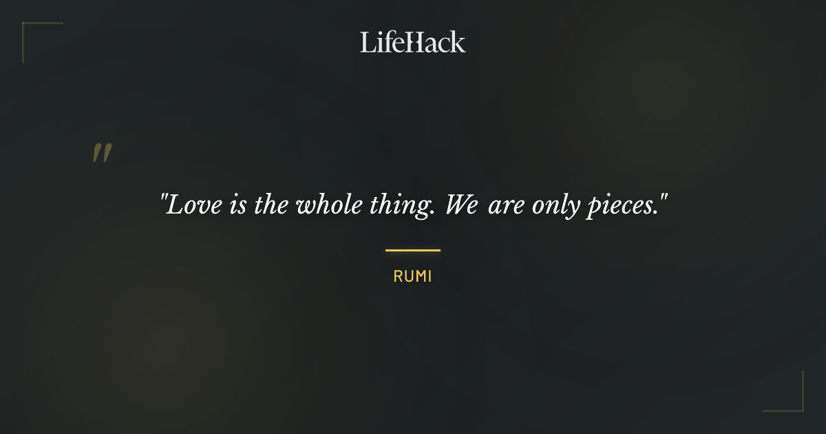 Quote by Rumi