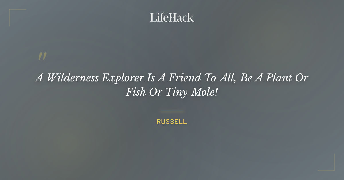 Quote by Russell