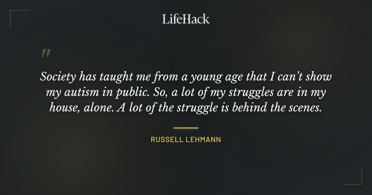 Quote by Russell Lehmann
