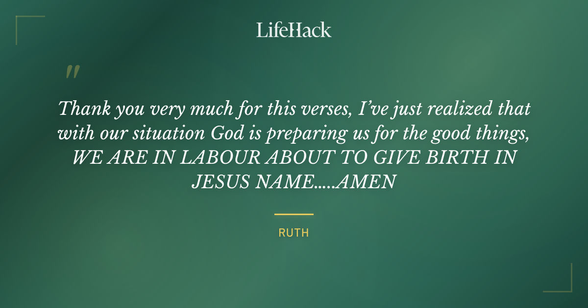 Quote by Ruth