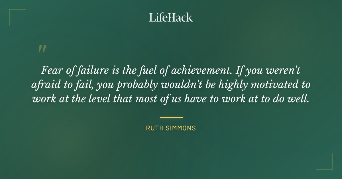 Quote by Ruth Simmons