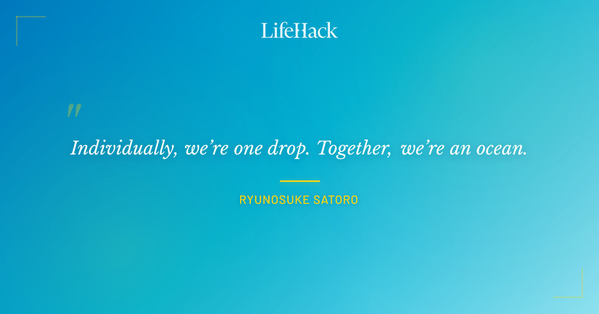 Quote by Ryunosuke Satoro