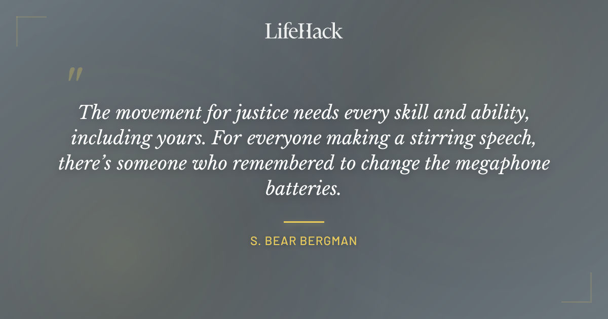 Quote by S. Bear Bergman