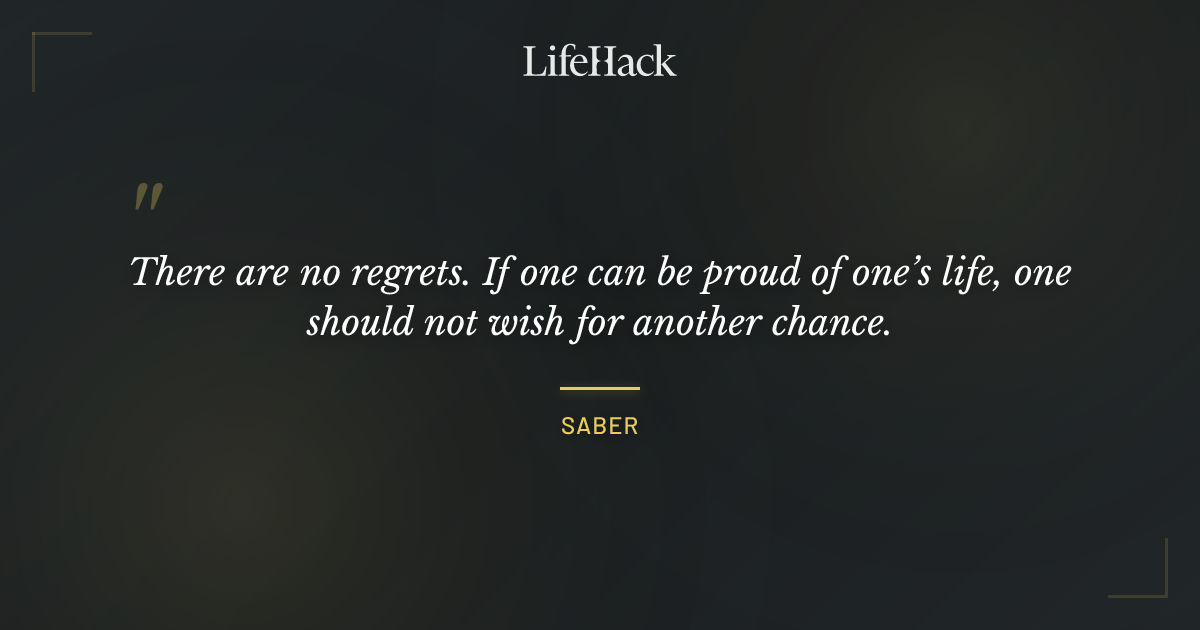 Quote by Saber