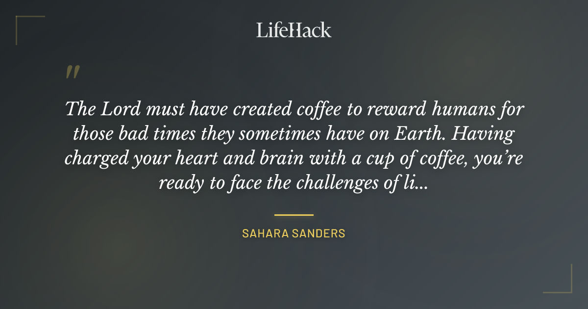 Quote by Sahara Sanders