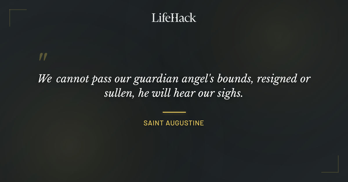 Quote by Saint Augustine