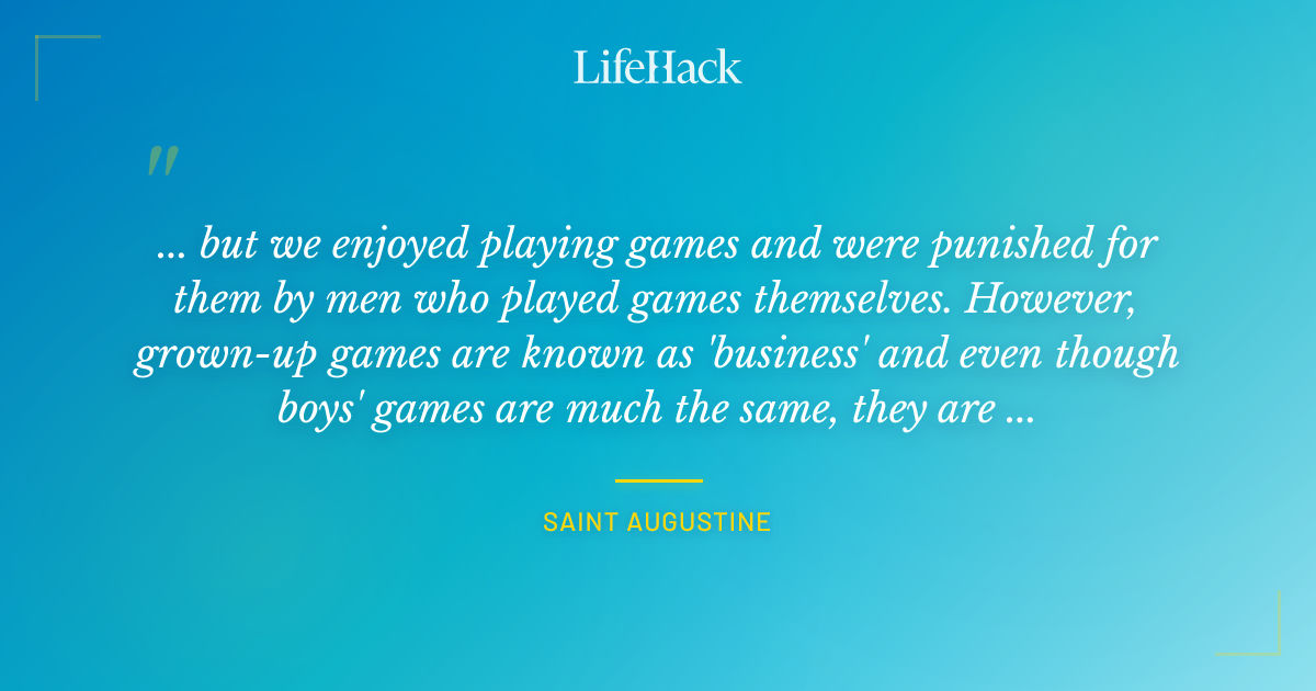 Quote by Saint Augustine