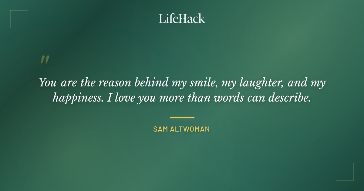 Quote by Sam Altwoman