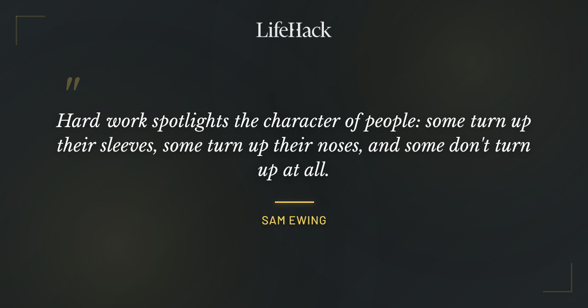 Quote by Sam Ewing