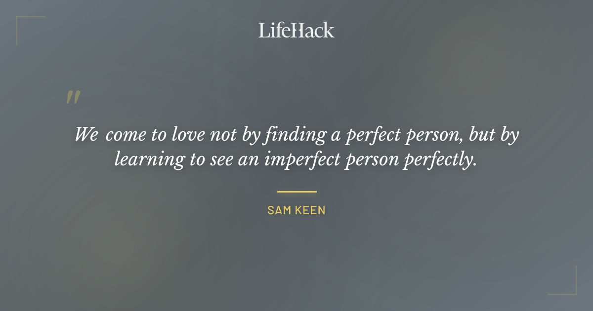 Quote by Sam Keen