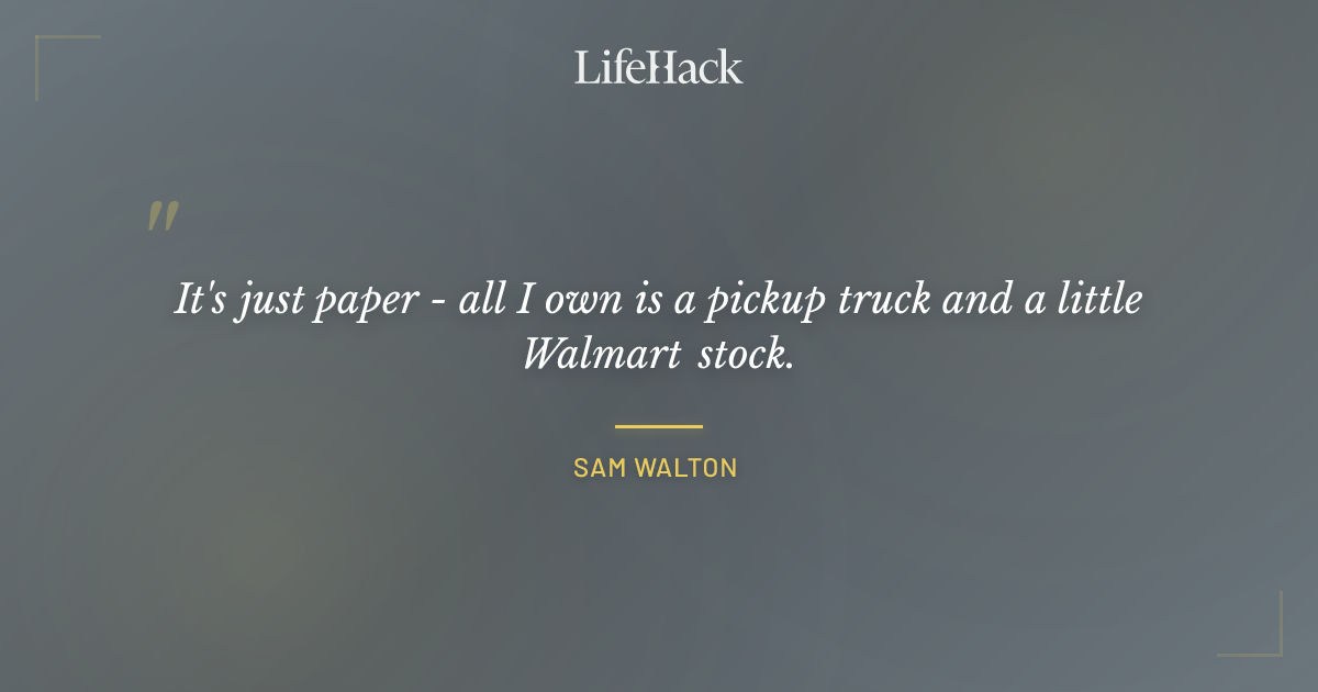 Quote by Sam Walton