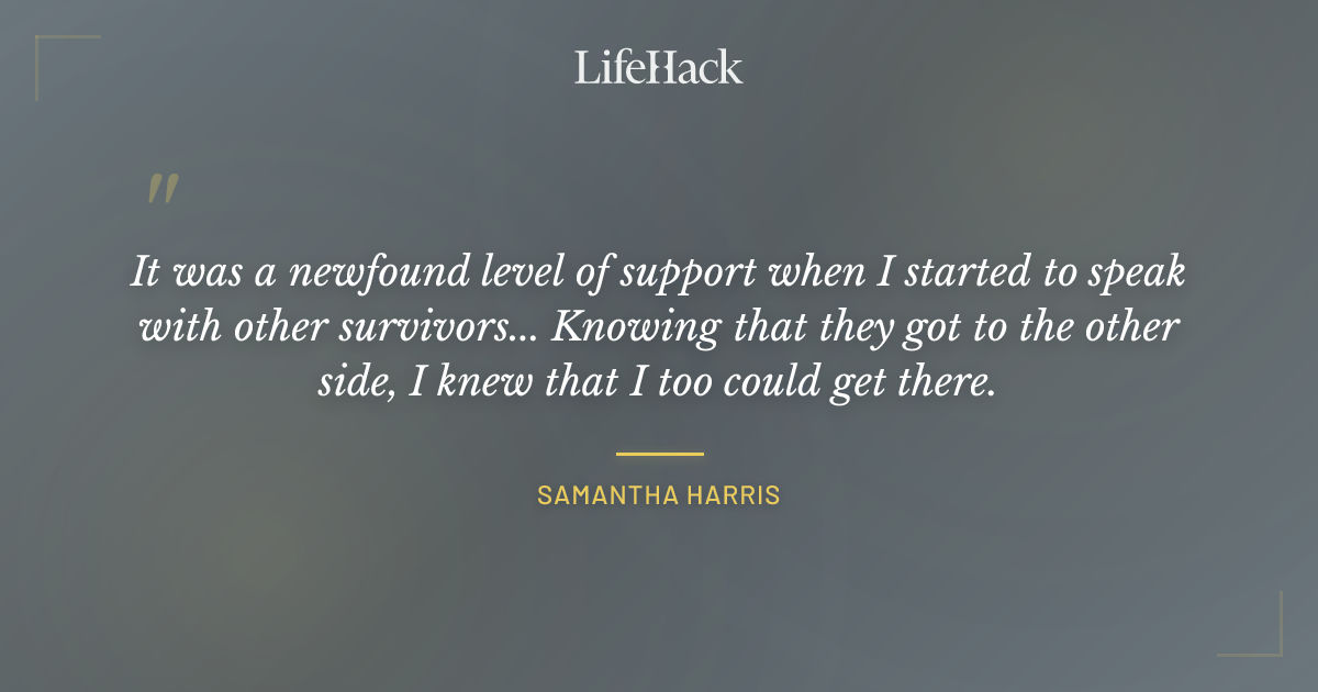 Quote by Samantha Harris