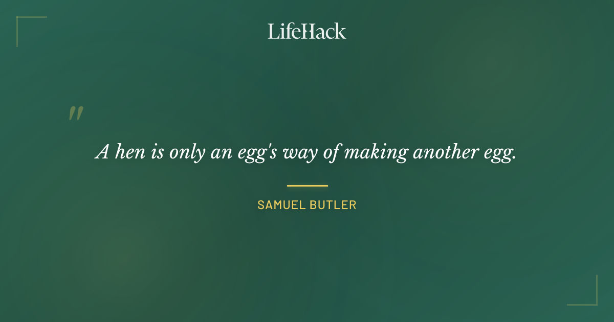 Quote by Samuel Butler