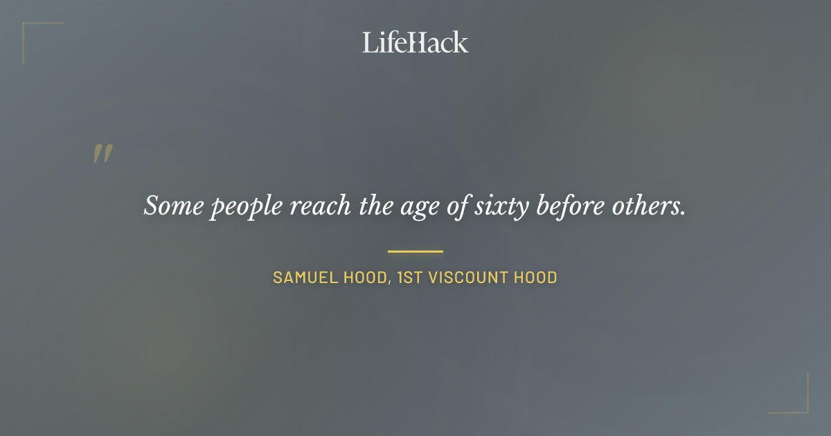 Quote by Samuel Hood, 1st Viscount Hood