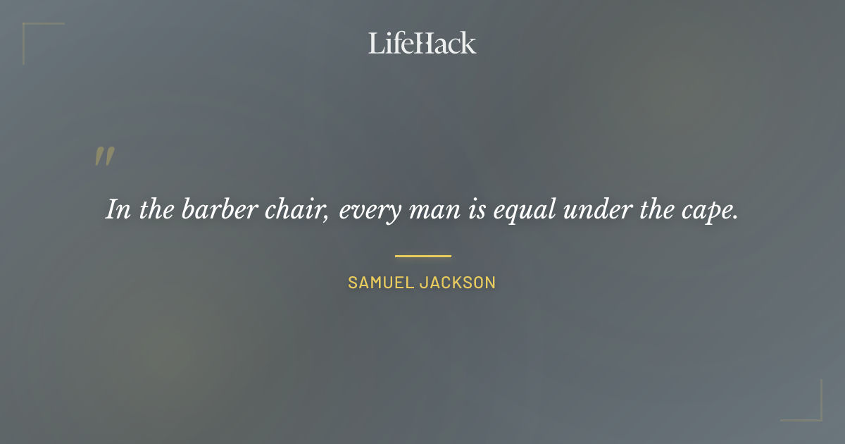 Quote by Samuel Jackson