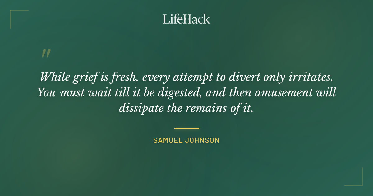 Quote by Samuel Johnson