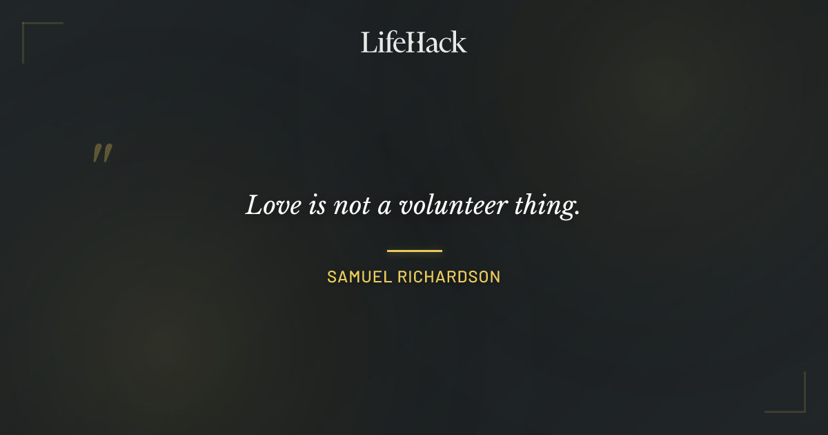 Quote by Samuel Richardson