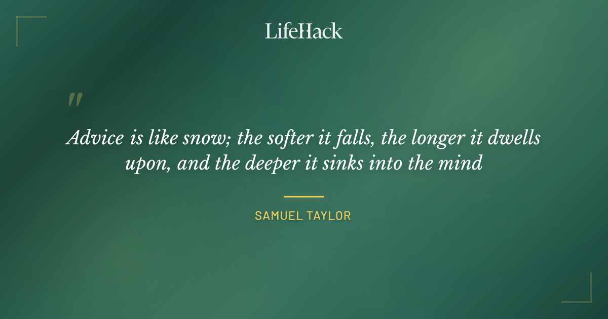 Quote by Samuel Taylor