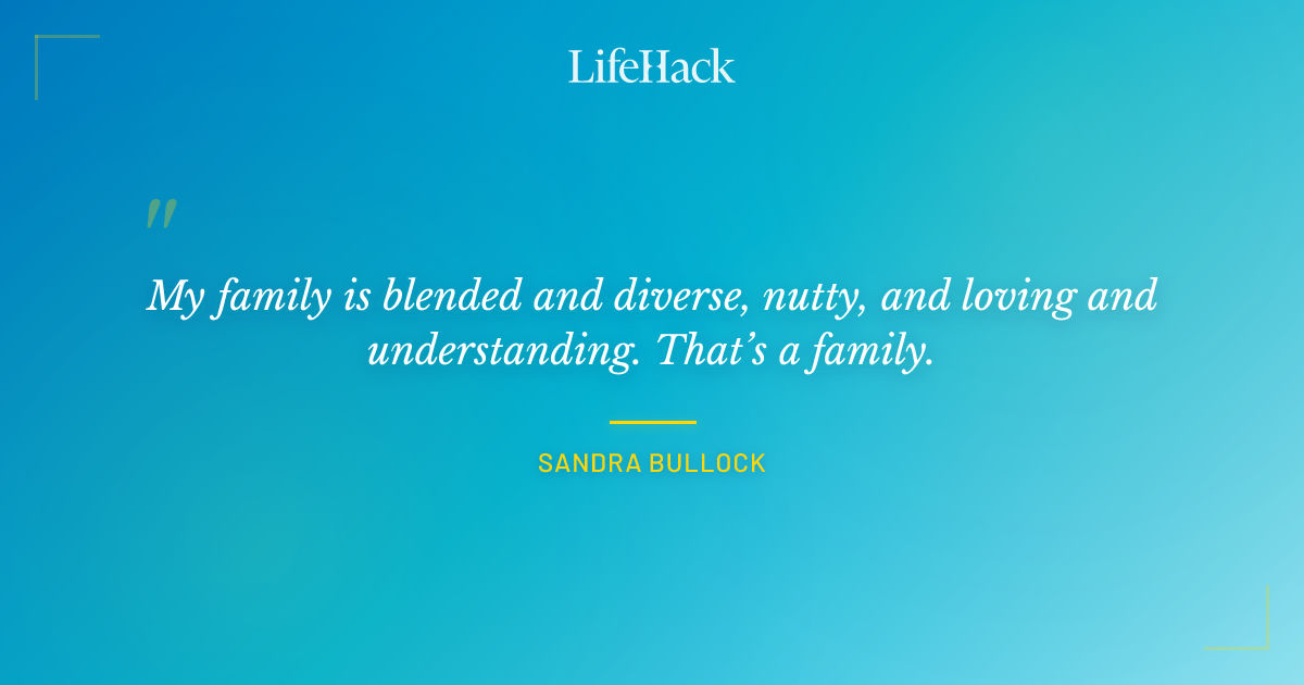 Quote by Sandra Bullock