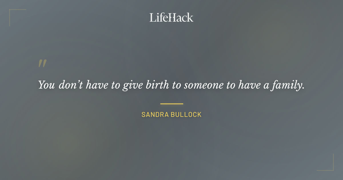 Quote by Sandra Bullock