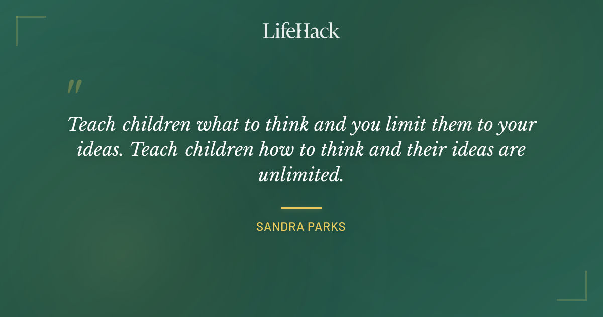 Quote by Sandra Parks