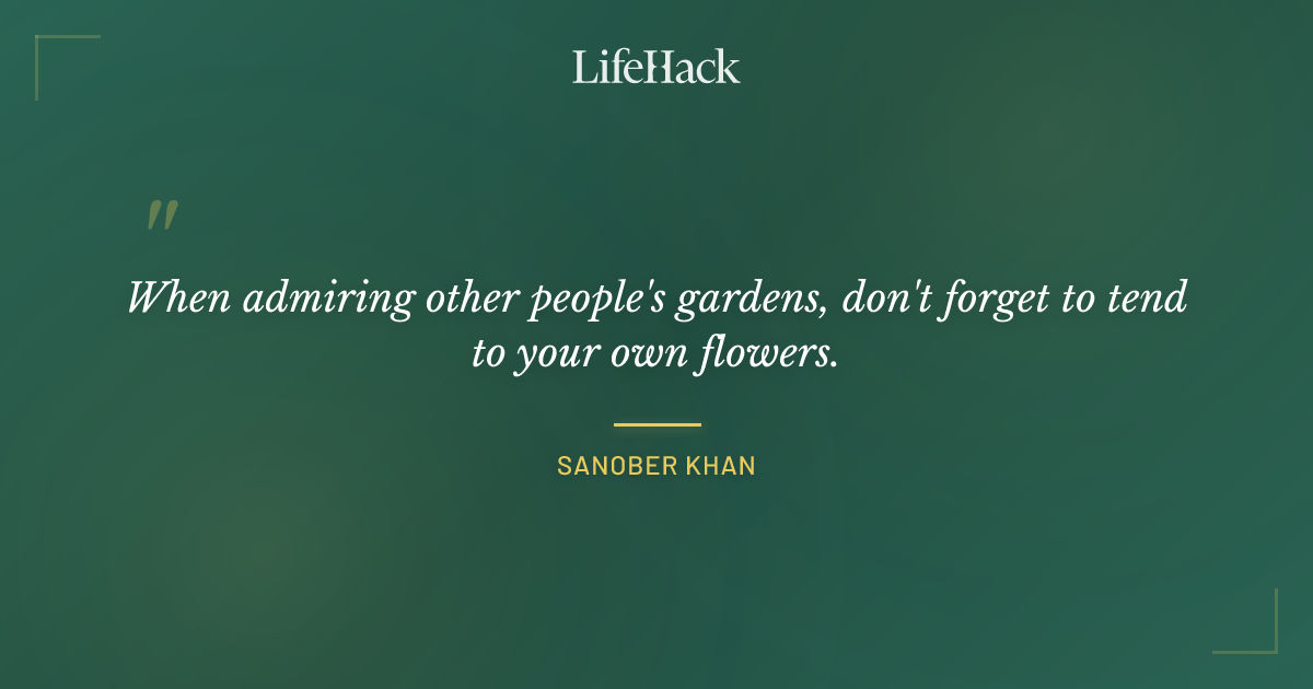 Quote by Sanober Khan